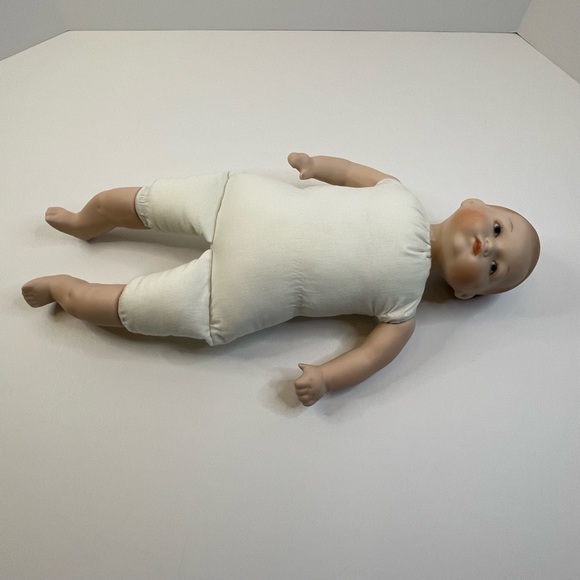 Porcelain Baby Doll 16” Vintage Heads Arms and Feet - Picture 12 of 16